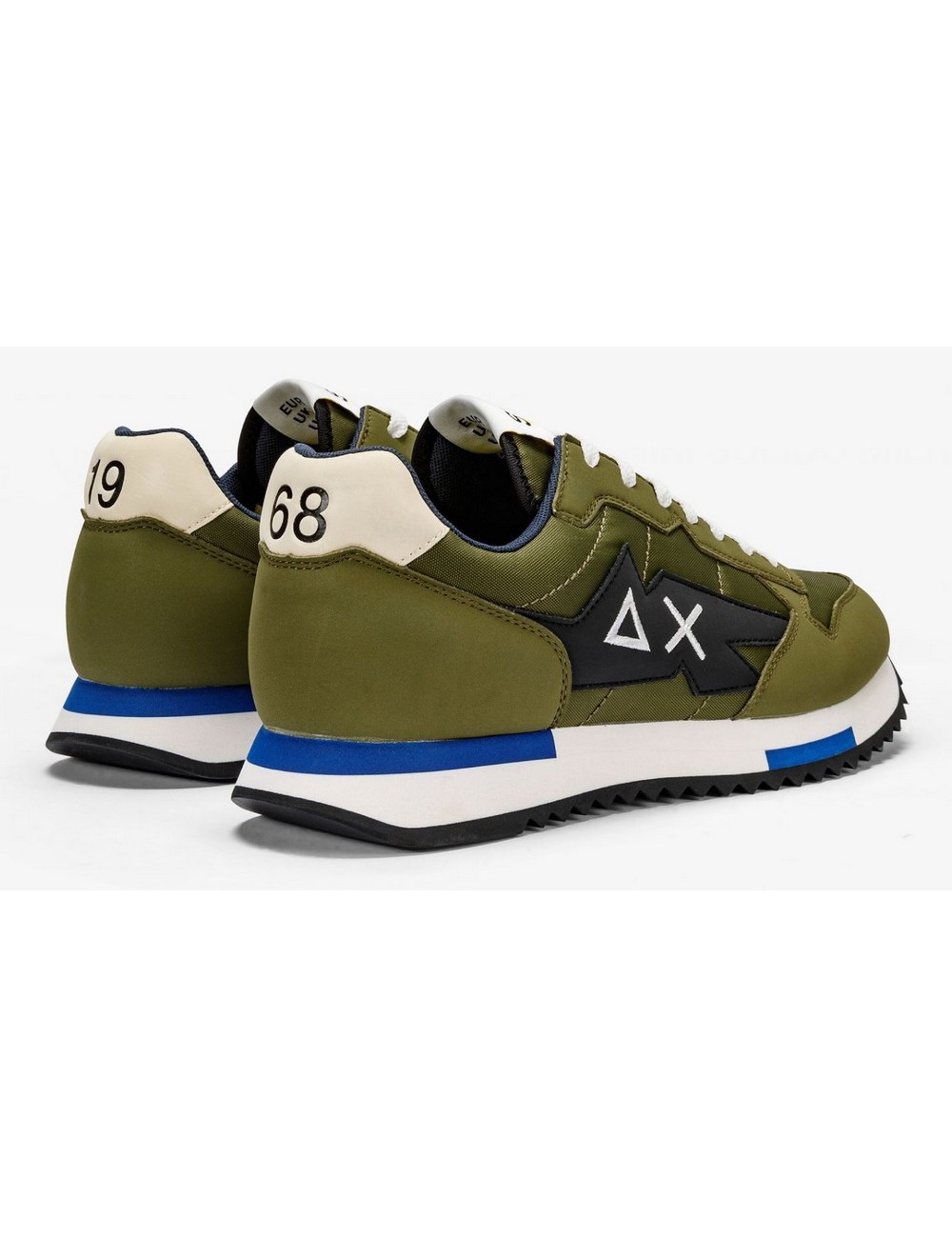 SNEAKERS SUN68 NIKI SOLID MILITARE