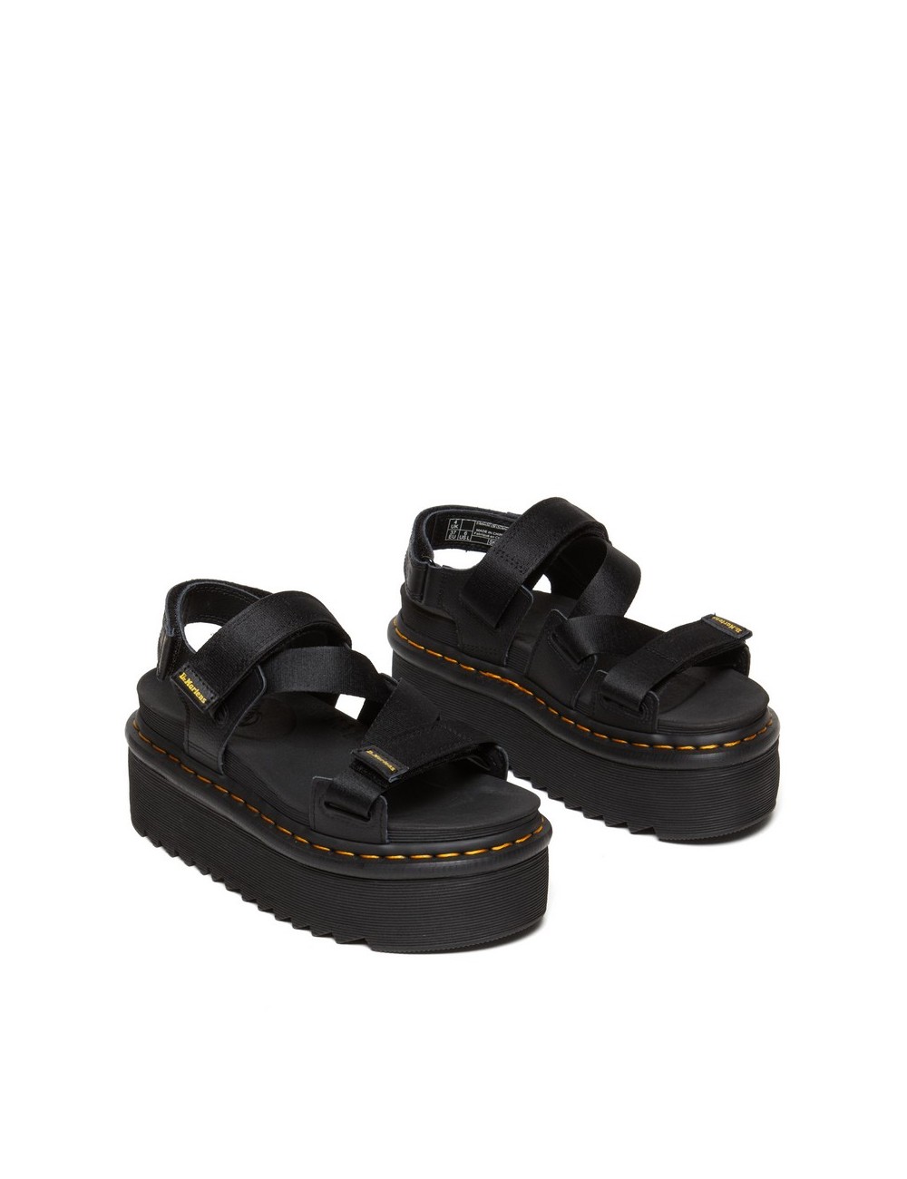 Sandale Dr Martens Kimber II Black Athena ?i Black/DMS Femeie galbena