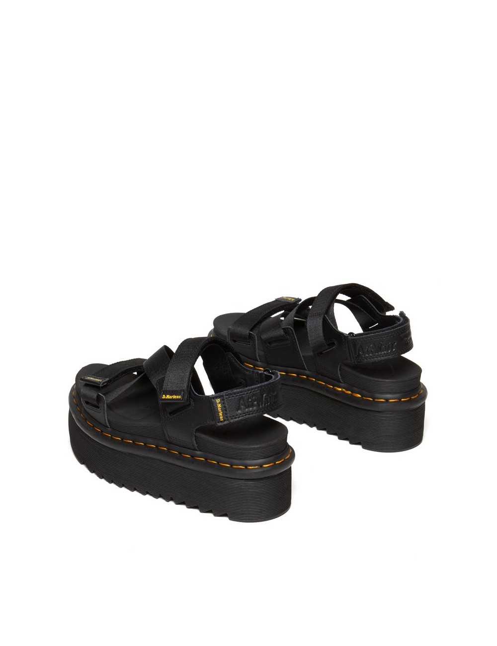 Sandale Dr Martens Kimber II Black Athena ?i Black/DMS Femeie galbena