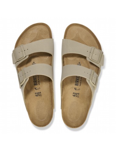 BIRKENSTOCK ARIZONA BIRKO-FLOR REGULAR FADED KHAKI SANDALS