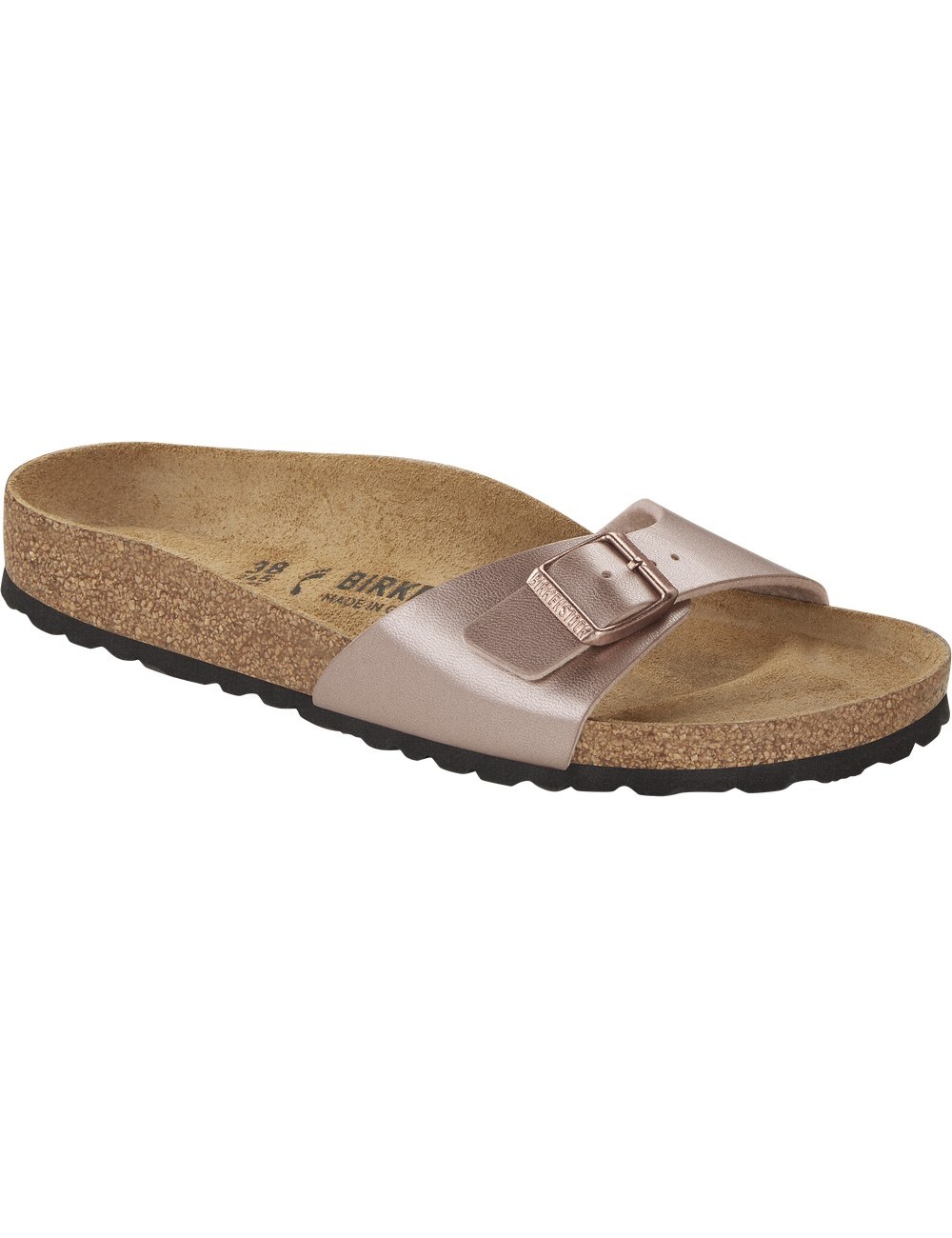 SANDALS BIRKENSTOCK MADRID BIRKO-FLOR COPPER NARROW