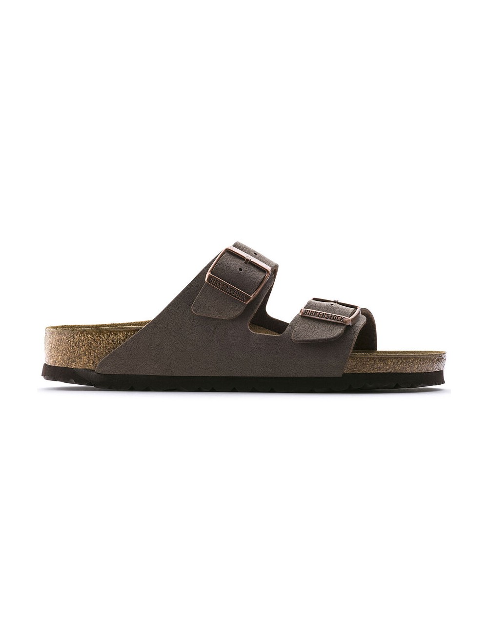 Sandale Birkestock Arizona Birko-Flor Nubuck Mocha obi?nuit