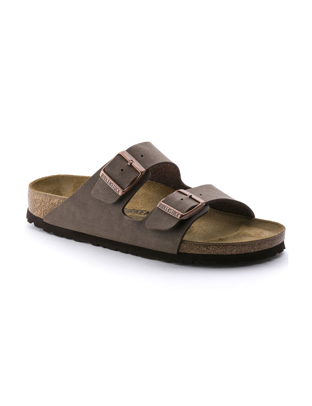 Birkestock sandali arizona birko-flor nubuck mocha redni