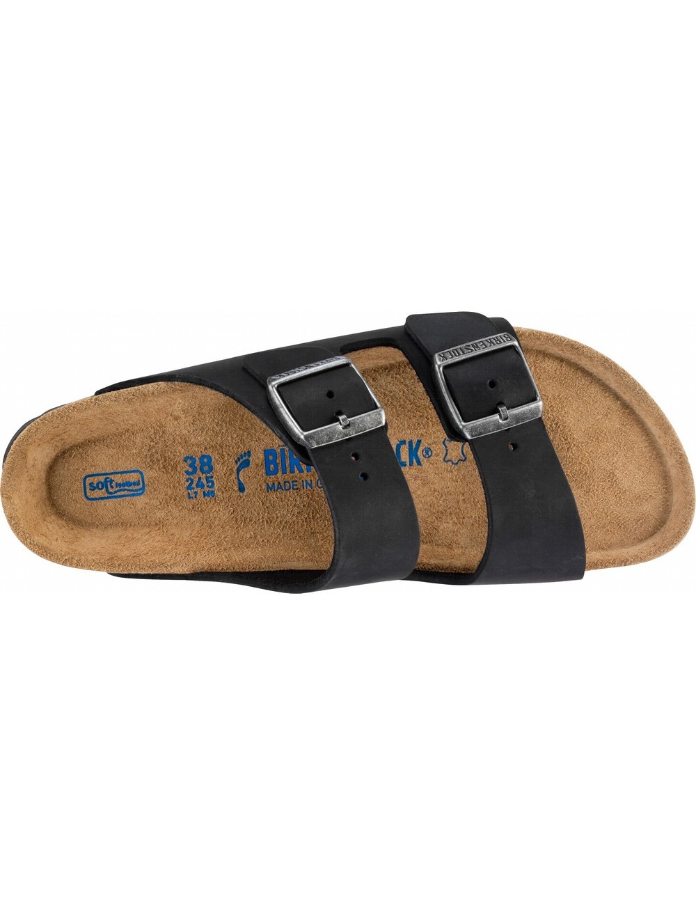 BIRKENSTOCK ARIZONA SFB LEOI NEGRE SANDALE REGULARE