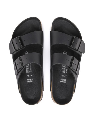 BIRKENSTOCK ARIZONA BIRKO-FLOR REGULAR FEKETE SZANDÁL