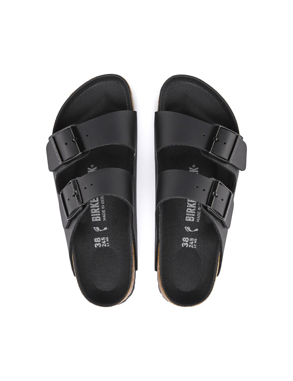 BIRKENSTOCK ARIZONA BIRKO-FLOR REGULAR FEKETE SZANDÁL