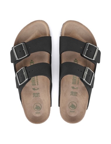 Sandale birkestock arizona vegan birko-flor nubatk negru obi?nuit