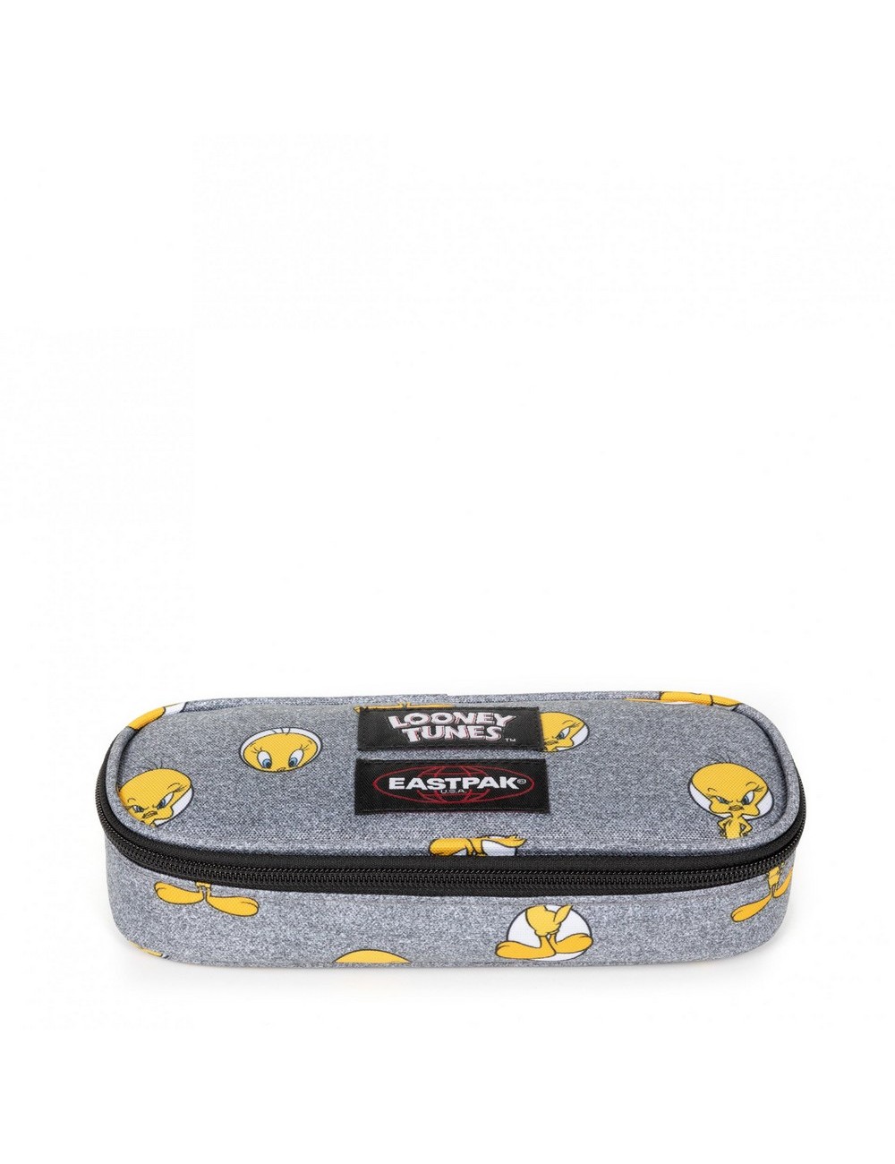 ESTUCHE EASTPAK OVAL SINGLE TWEETY GREY