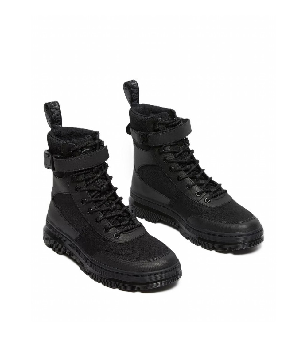 BOTAS DR MARTENS COMBS TECH BLACK ELEMENT+POLY RIP STOP