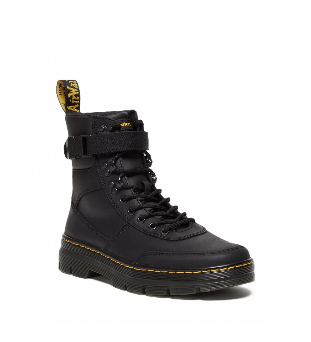 BOTAS DR MARTENS COMBS TECH LEATHER BLACK WYOMING+PU