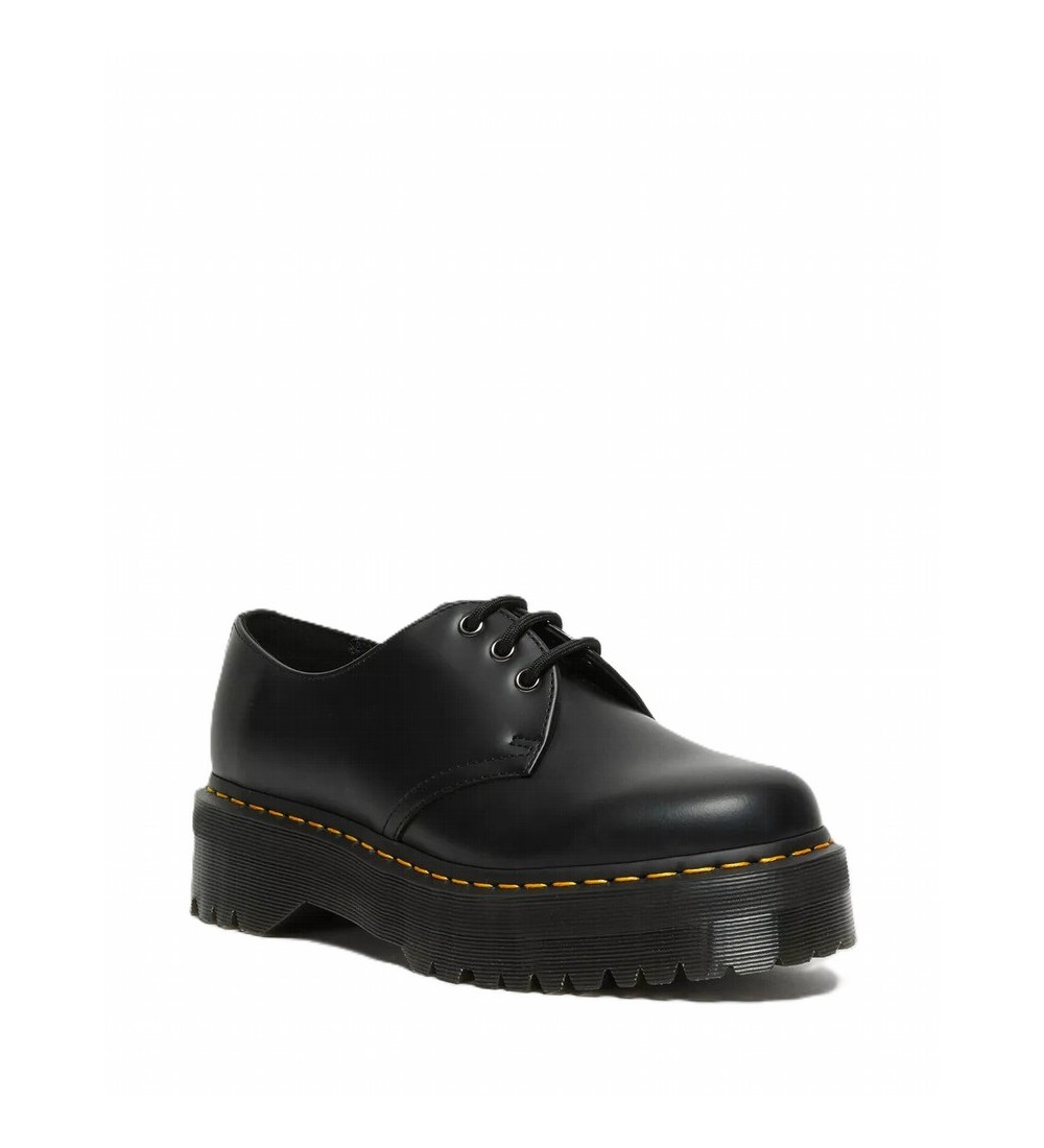 ZAPATO DR MARTENS 1461 QUAD BLACK POLISHED SMOOTH