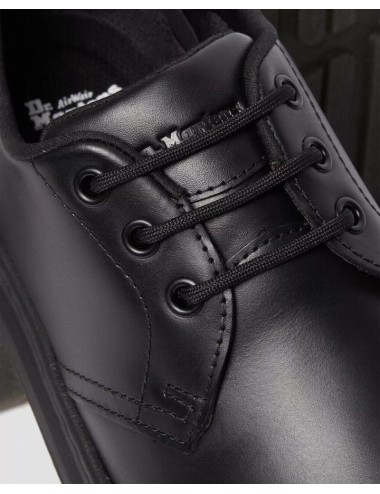 Crewson Lo Black Leather Shoes