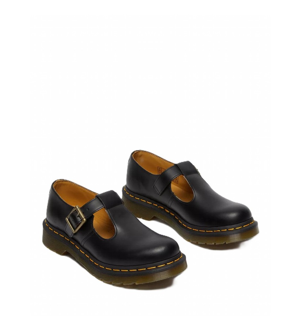 ZAPATO DR MARTENS POLLEY BLACK SMOOTH