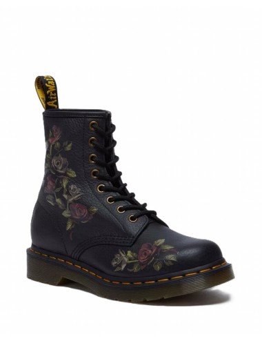 BOTAS DR. MARTENS 1460 DECAYED ROSES CLASSIC TUMBLED NAPPA