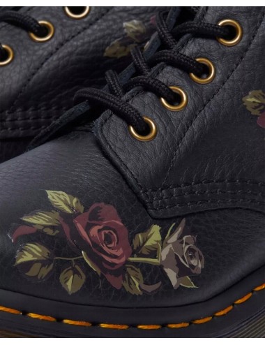 BOTAS DR. MARTENS 1460 DECAYED ROSES CLASSIC TUMBLED NAPPA