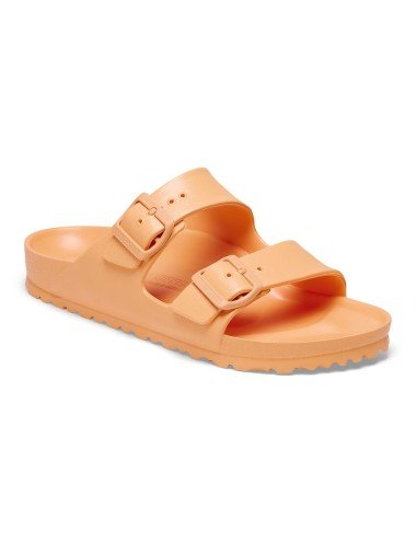 BIRKENSTOCK ARIZONA ESSENTIALS EVA NARROW PAPAYA SANDALS