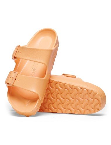 BIRKENSTOCK ARIZONA ESSENTIALS EVA NARROW PAPAYA SANDALS