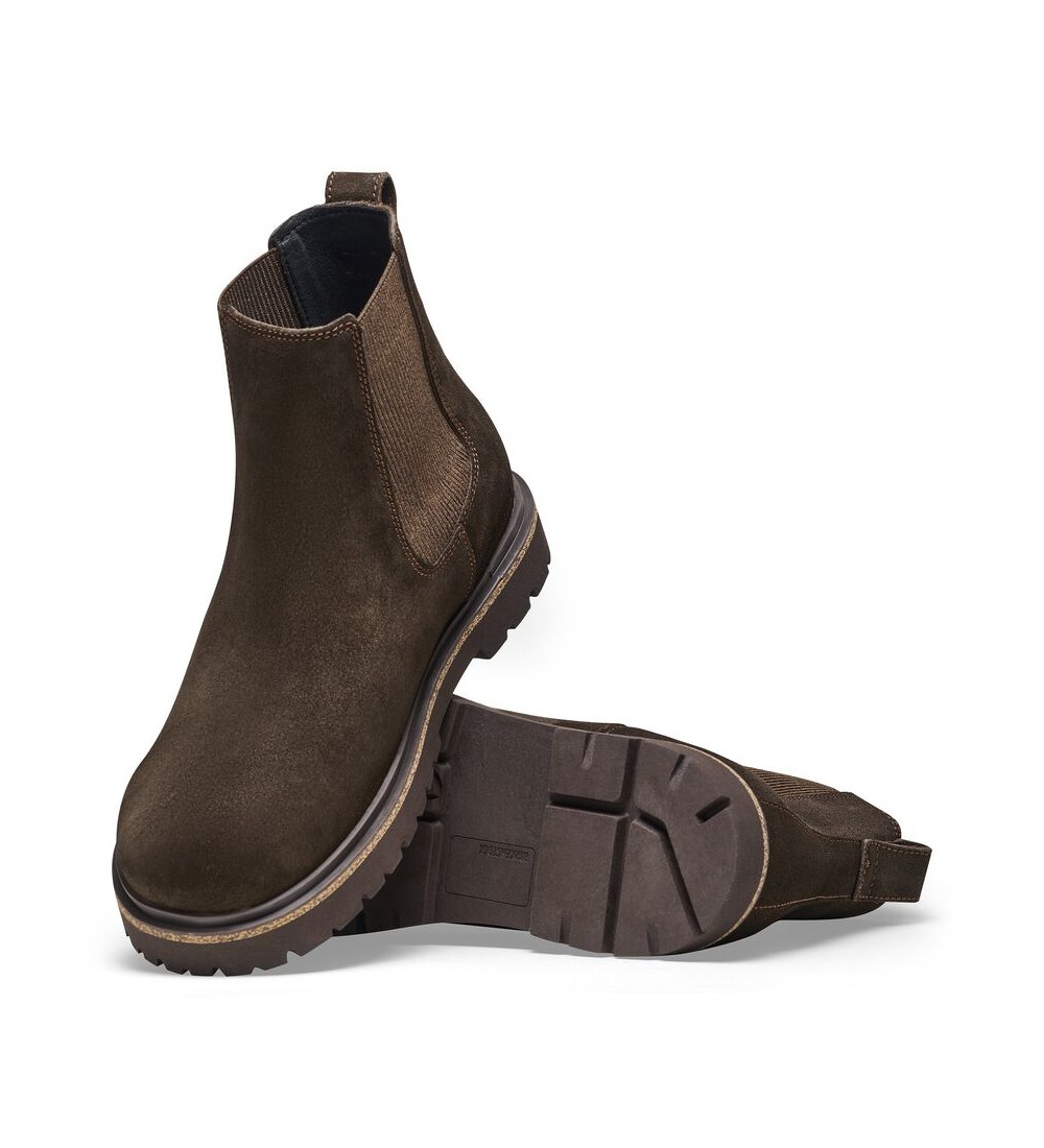 BIRKENSTOCK HIGHWOOD CSIZMÁK FÉRFI VELAR BOR REGULAR MOCHA