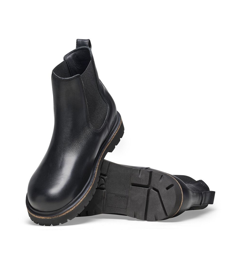 CIZME BIRKENSTOCK HIGHWOOD SLIP ON BARBA?I PIELE NATURALA REGULARE NEGRE