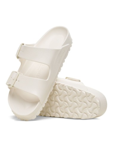 BIRKENSTOCK ARIZONA ESSENTIALS EVA NARROW EGGSHELL SANDALS