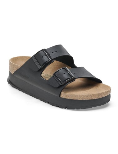 BIRKENSTOCK ARIZONA PAP FLEX PLATFORM SZANDÁL BIRKO-FLOR KESECKE FEKETE