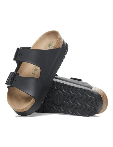 BIRKENSTOCK ARIZONA PAP FLEX PLATFORM SZANDÁL BIRKO-FLOR KESECKE FEKETE