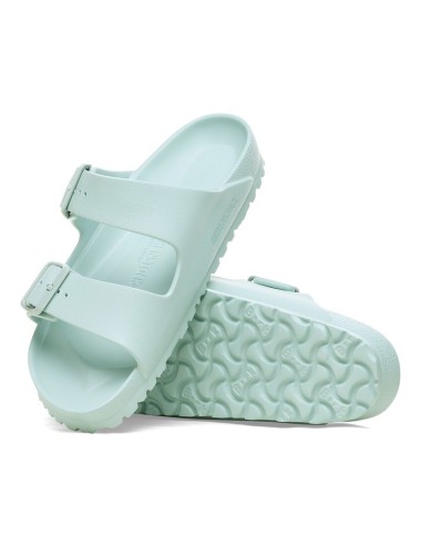 BIRKENSTOCK ARIZONA ESSENTIALS EVA NARROW SURF GREEN SANDALS