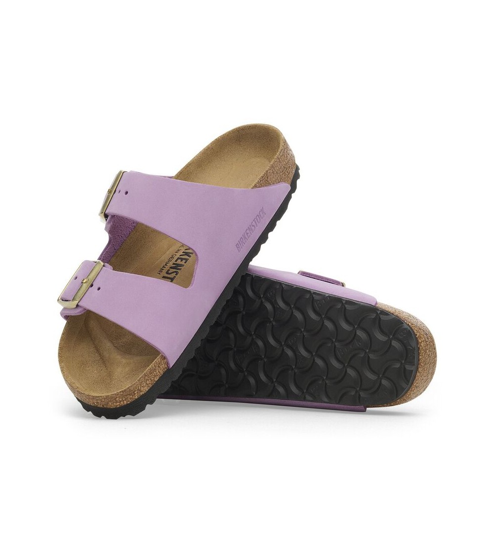 BIRKENSTOCK ARIZONA NUBUCK BOR REGULAR KRÓKUSZ SZANDÁL