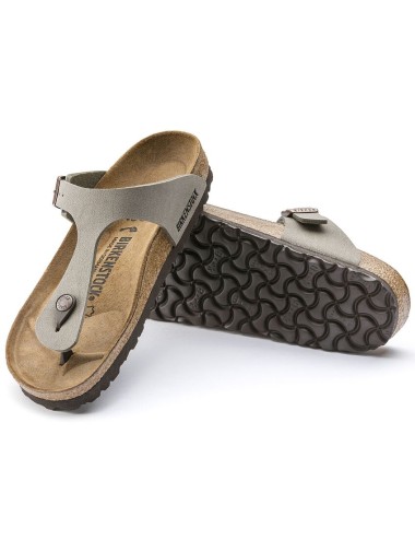 BIRKENSTOCK GIZEH BIRKO-FLOR NUBUCK REGULAR KOSZANDÁL