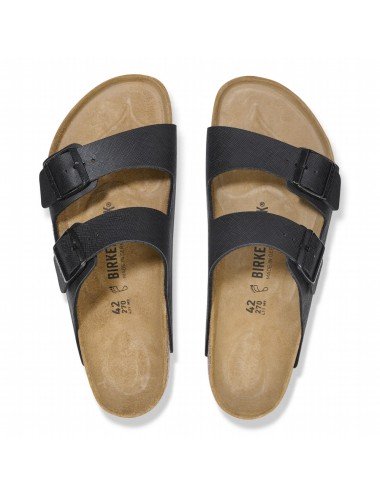 Birkestock Sandals Arizona vegyes bor szokásos saffiano bf fekete