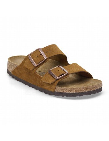 SANDALIAS BIRKENSTOCK ARIZONA SUEDE LEATHER REGULAR MINK