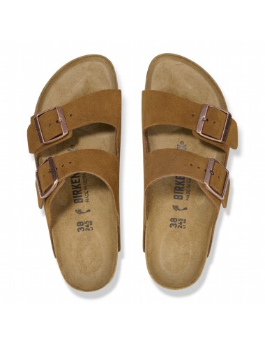 SANDALIAS BIRKENSTOCK ARIZONA SUEDE LEATHER REGULAR MINK