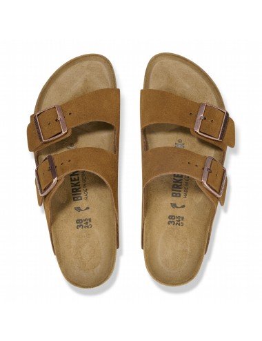 SANDALIAS BIRKENSTOCK ARIZONA SUEDE LEATHER REGULAR MINK