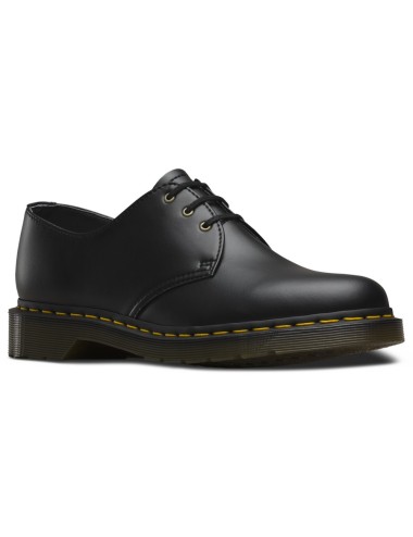 DR. MARTENS VEGAN 1461 BLACK FELIX RUB OFF SHOES