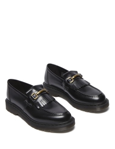 Dr. Martens Adrian Snaffle Black Polished gladka