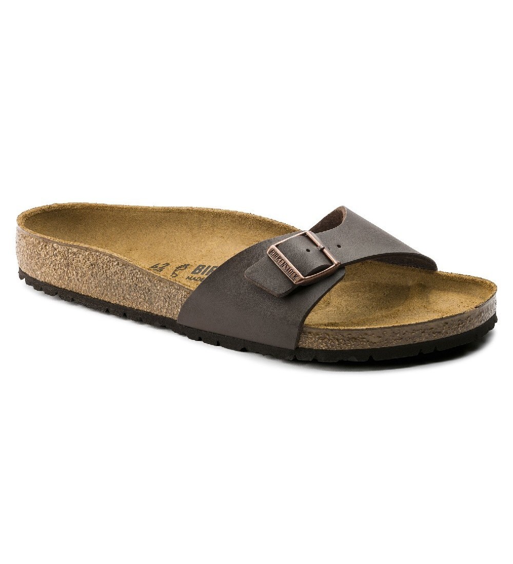 SANDALIAS BIRKENSTOCK MADRID BF DARK BROWN NARROW