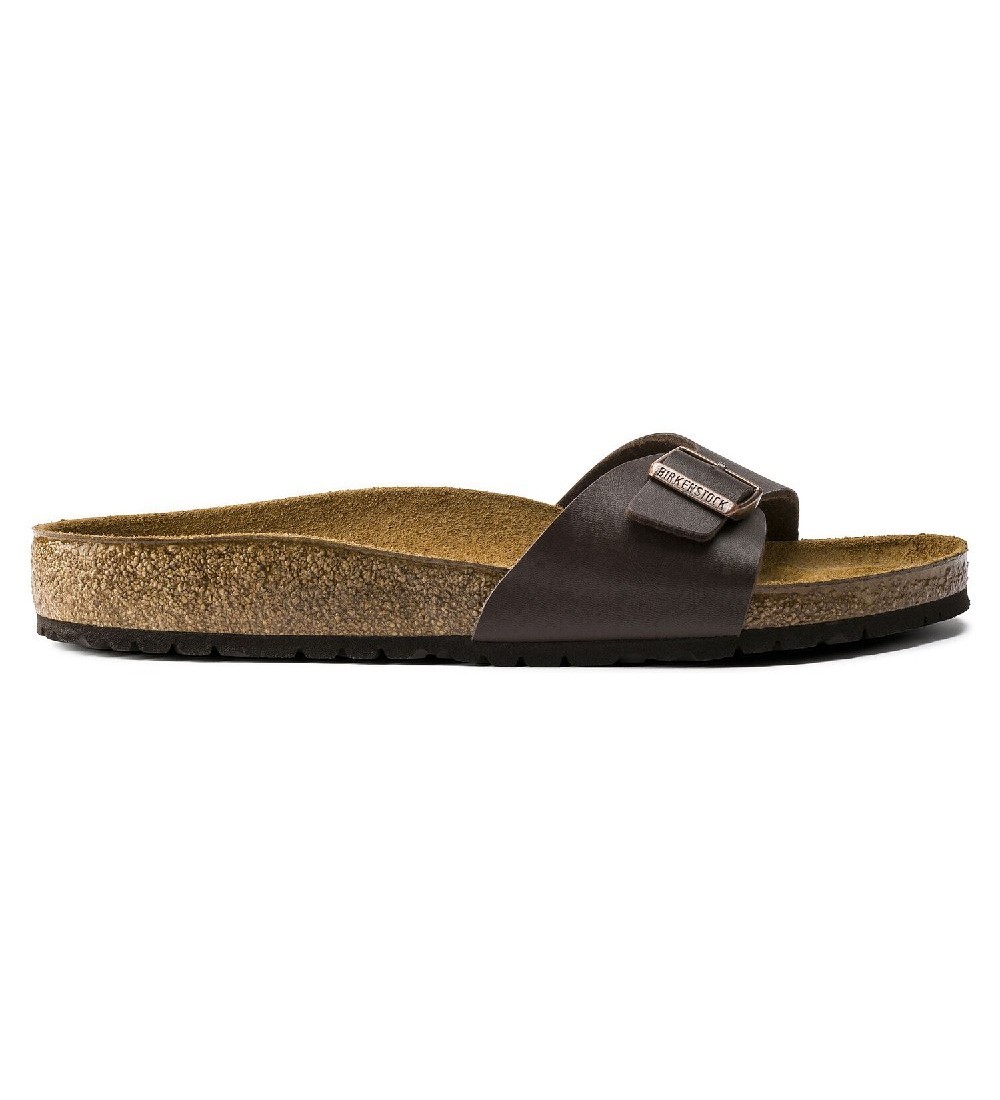 BIRKENSTOCK MADRID BF SÖTÉTBARNA KESÉK SZANDÁL