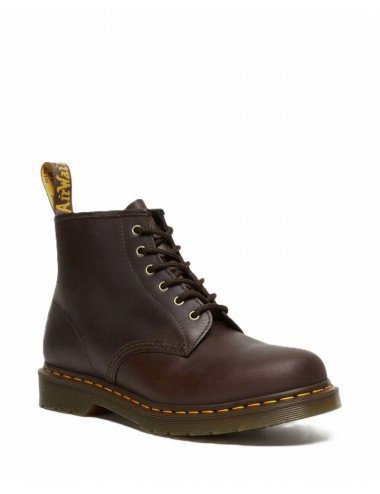 Cizme Dr Martens 101 Cal nebun maro închis