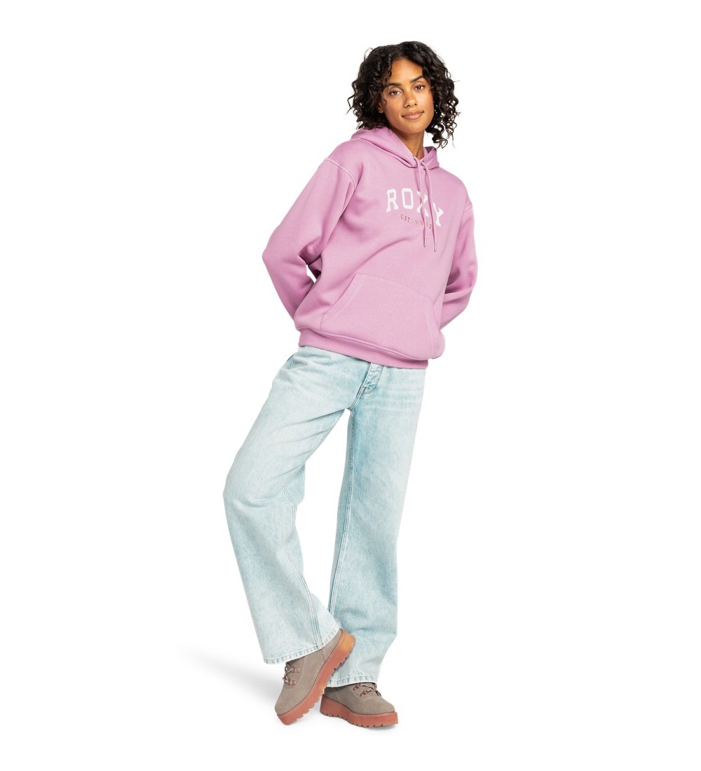 Roxy Surf Stoked Hoodie Boodie E Mauve Orchid Swealion