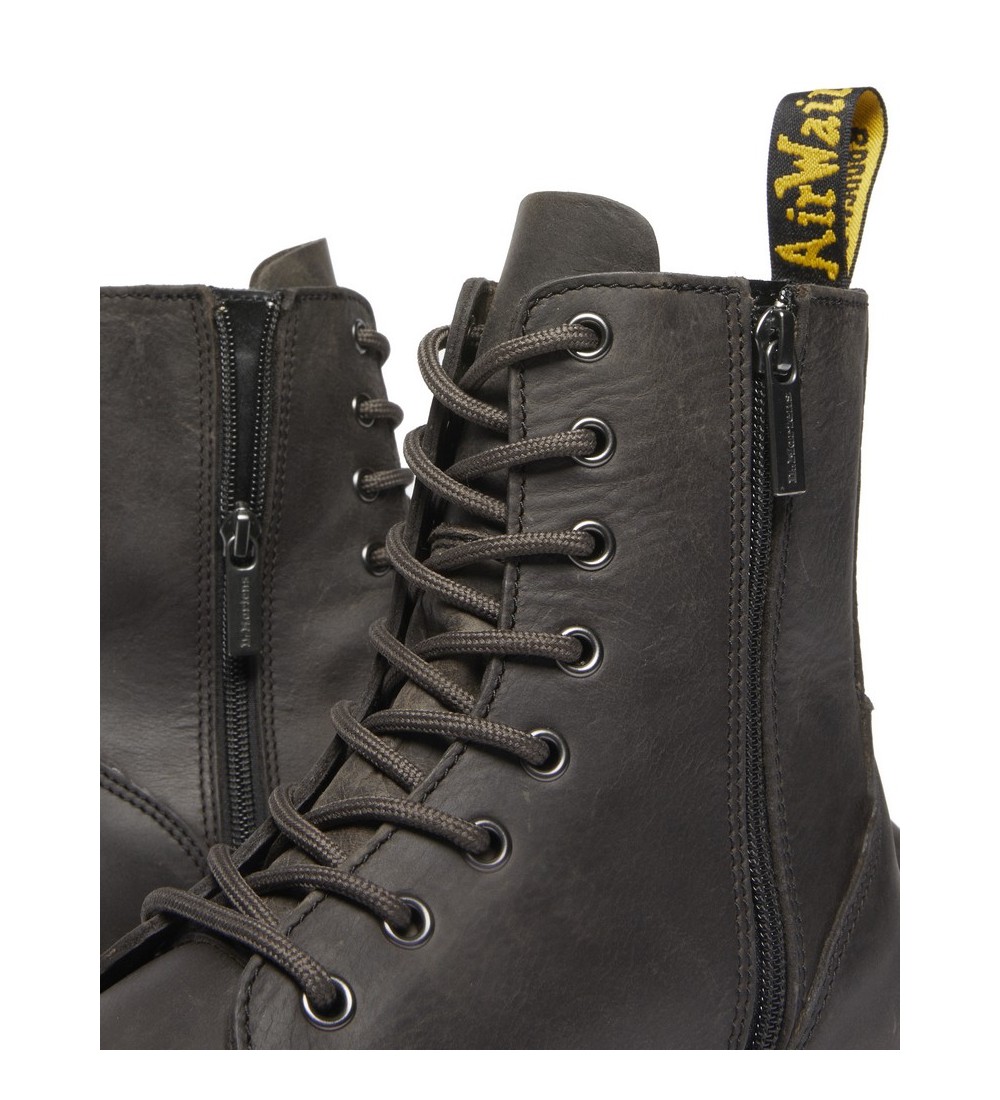 BOTAS DR. MARTENS JADON CHARCOAL GREY BURNISHED WAXY PULL UP