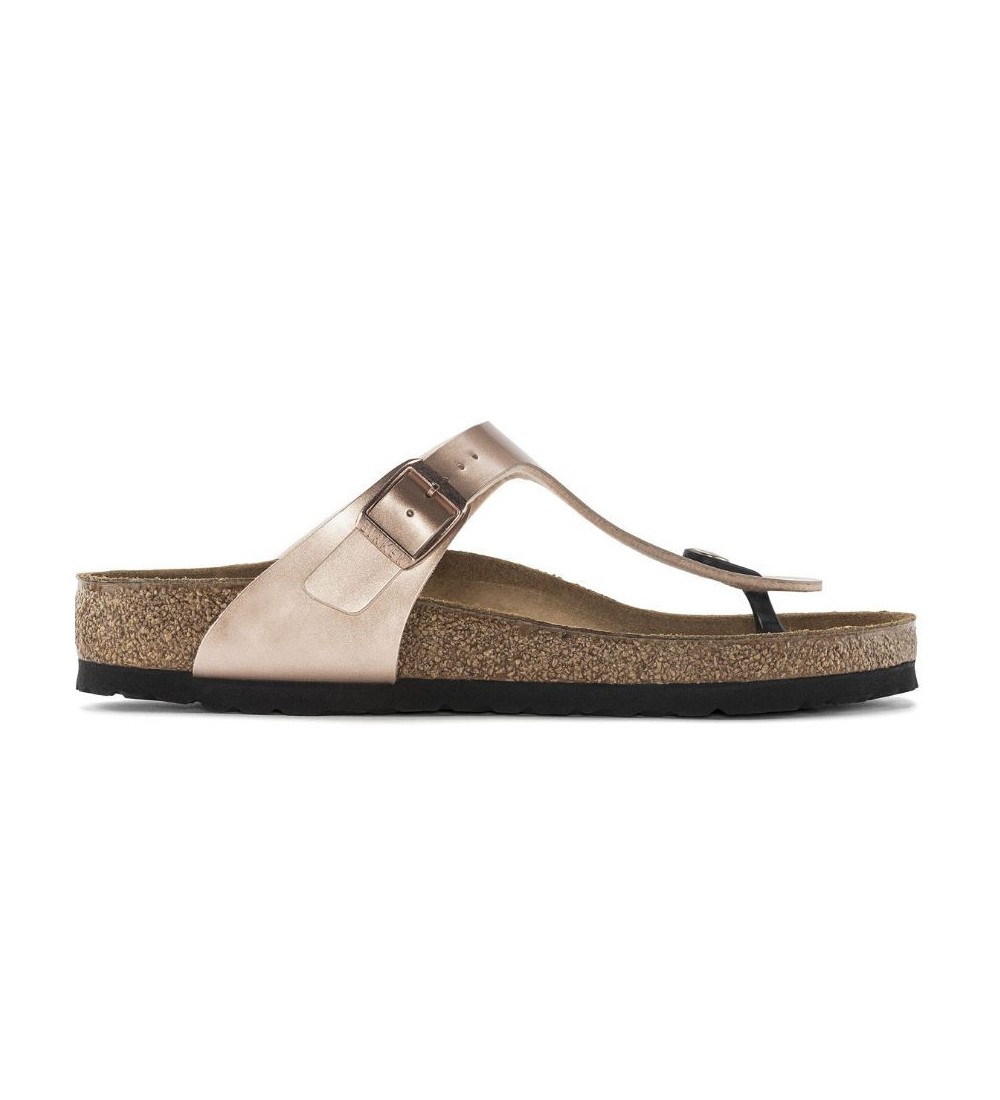 SANDALIAS BIRKENSTOCK GIZEN BIRKO-FLOR COPPER NARROW