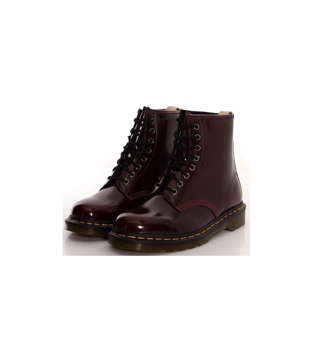 Dr. Martens Boots 1460 vegán cseresznye csipke csizma