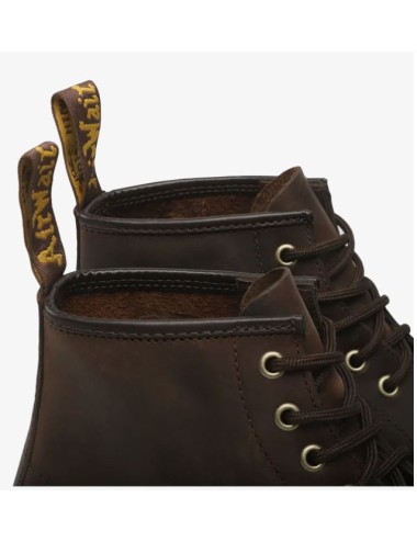 Dr Martens cizme 101 tamno smedi ludi konj