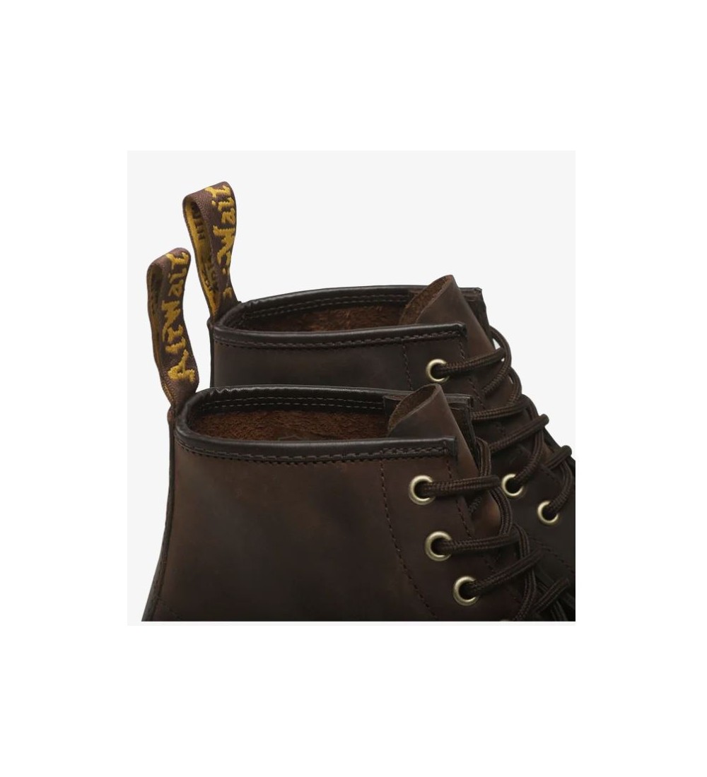 BOTAS DR MARTENS 101 DARK BROWN CRAZY HORSE