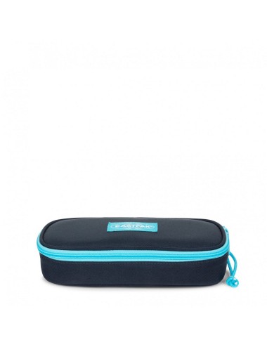 EASTPAK OVAL SINGLE KONTRAST STRIPE BLUE CASE