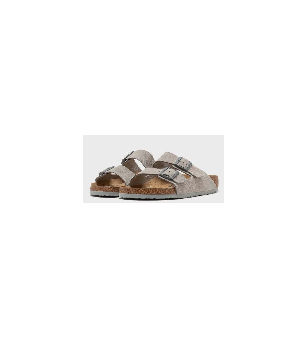 SANDALIAS BIRKENSTOCK ARIZONA SUEDE LEATHER REGULAR STONE COIN