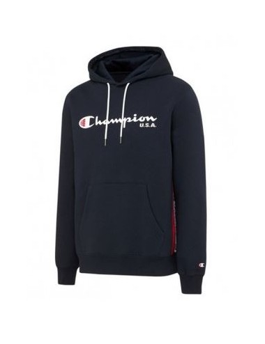 SUDADERA HOMBRE CHAMPION AZUL