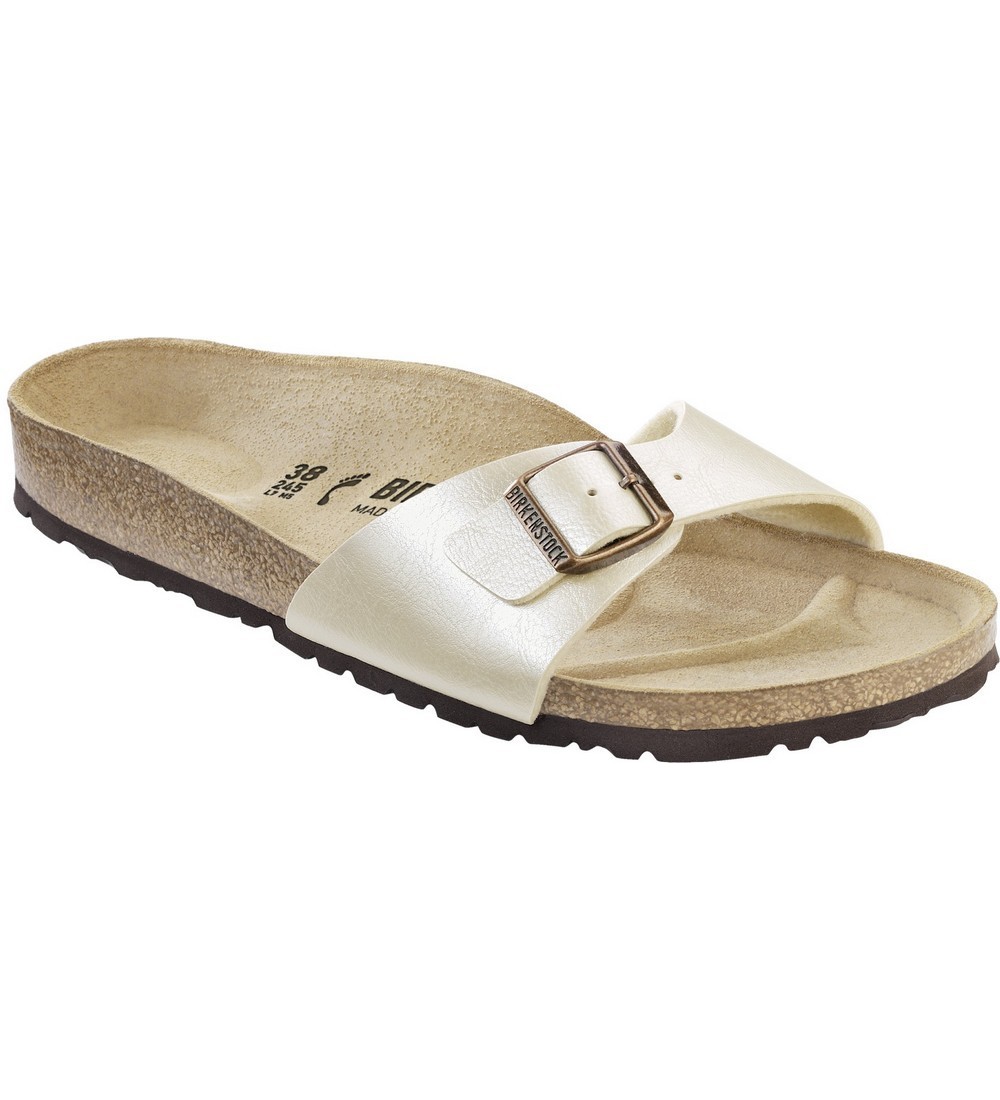 BIRKENSTOCK MADRID BF GRACEFUL PEARL WHITE REGULAR SZANDÁL