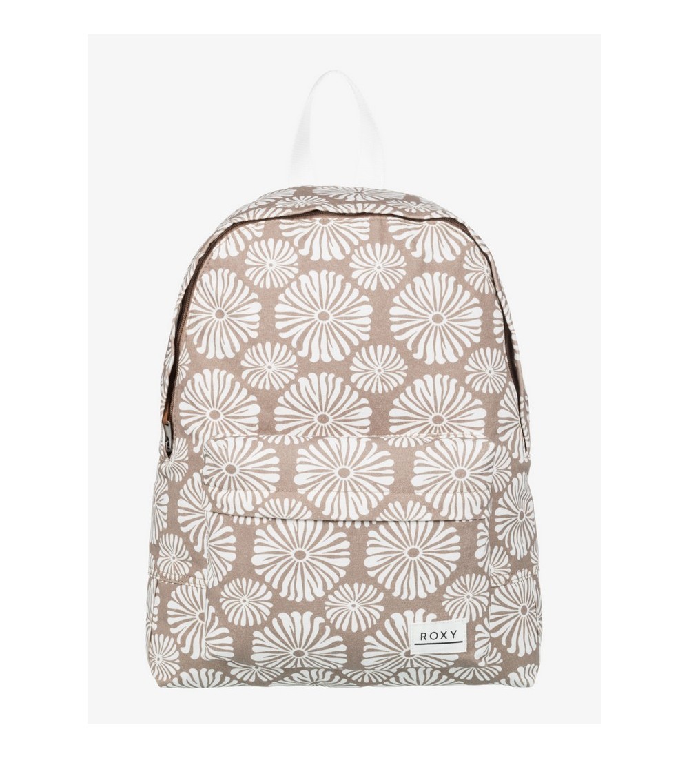 ROXY SUGAR BABY CANVAS PORTOBELLA TROPICALTILE BACKPACK