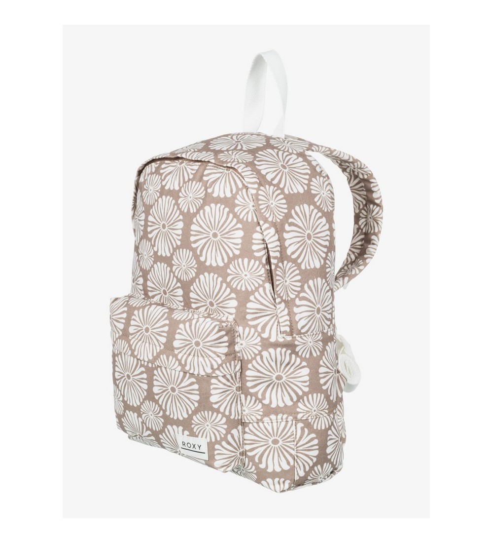 ROXY SUGAR BABY CANVAS PORTOBELLA TROPICALTILE BACKPACK